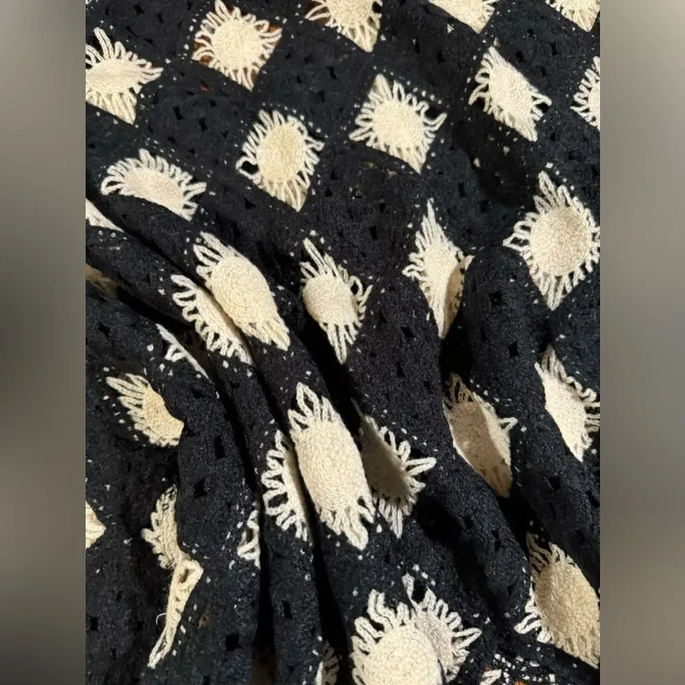Free People Beach House Crochet Top Size XS